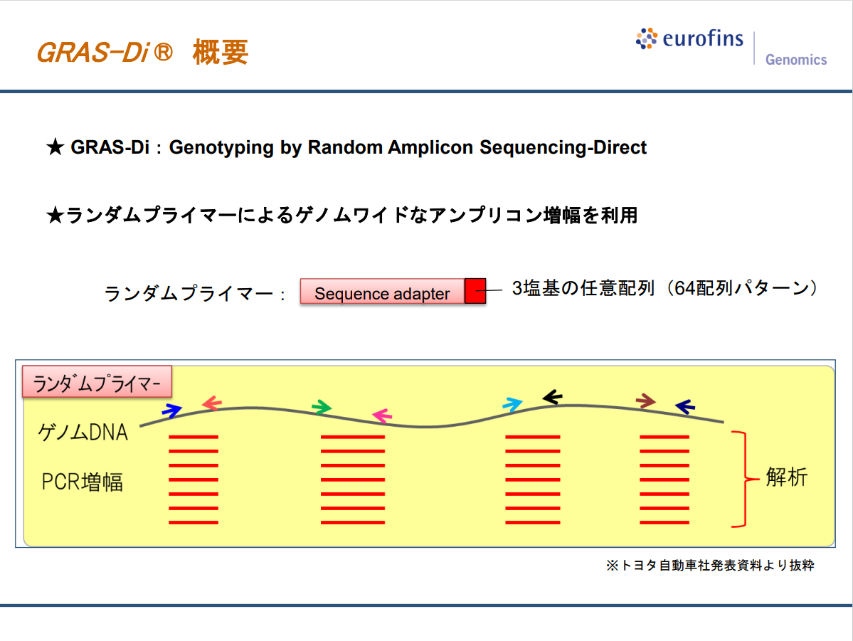 GRAS-Di®技術 - 解析イメージ